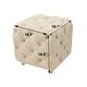 preview thumbnail 62 of 74, Modern Velvet Upholstered Storage Ottoman