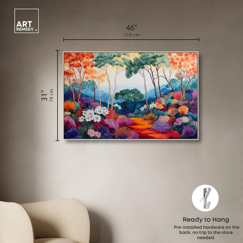 Solara's Bloom II Canvas by Art Remedy