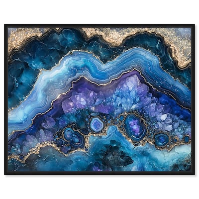 Galactic Geode II Canvas by Art Remedy