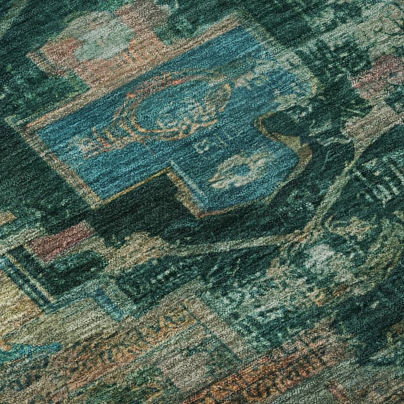 Premium Washable Super Soft Global Traditional Mayfield Rug