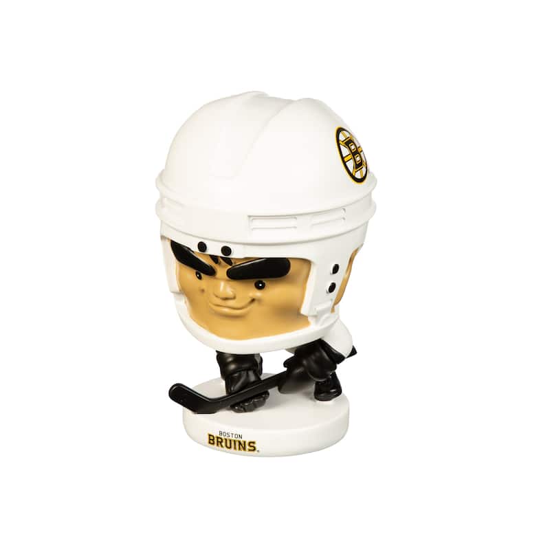 NHL Team Lil Big Head Resin Indoor/Outdoor Garden Desk Statue - Boston Bruins