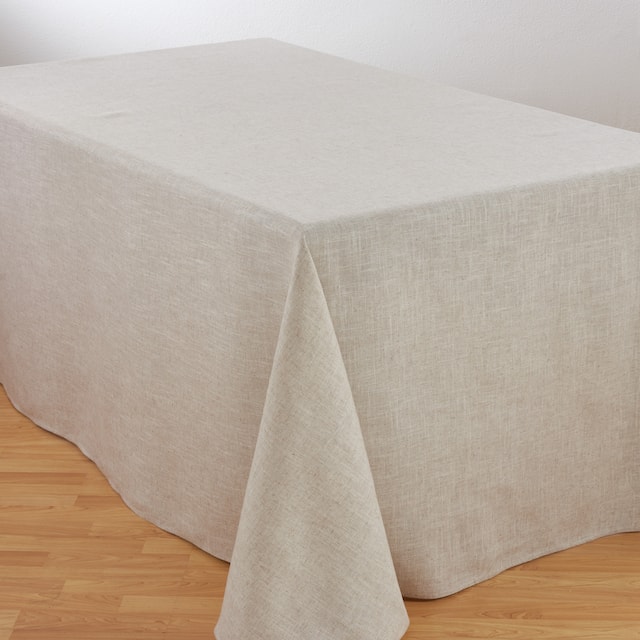Toscana Linen Blend Tablecloth - 90 x 132