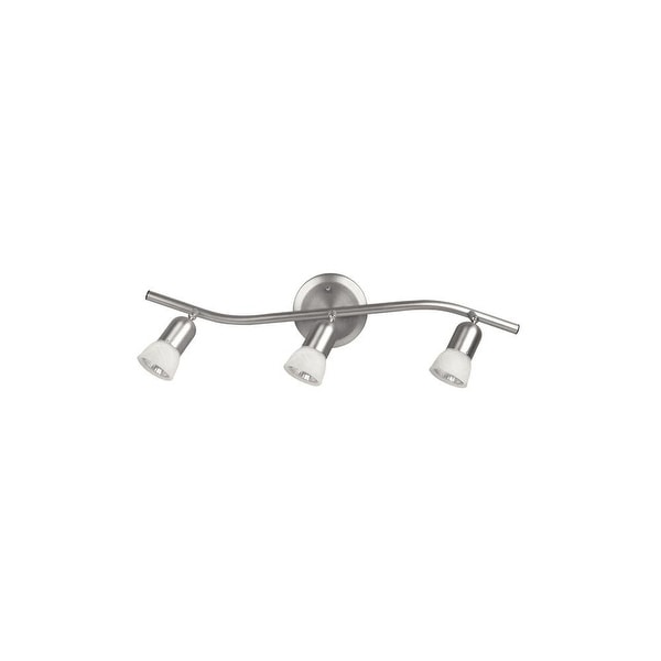 Canarm IT356A0310 James 3 Light 23" Wide Fixed Rail - Ceiling or Wall - Brushed Pewter. Opens flyout.
