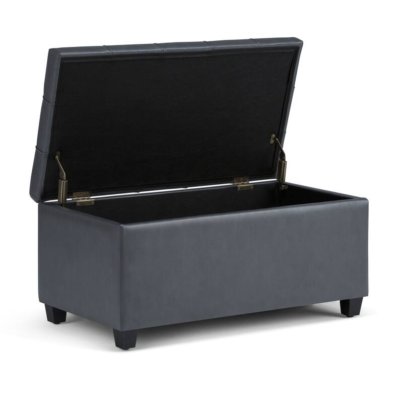 Modern Storage Ottoman Bench for Living Room