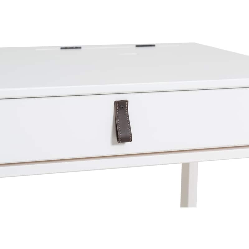 Copper Grove Rivne Modern Sturdy Home Office Wood Desk with Drawers and Compartments