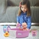 preview thumbnail 4 of 3, New Adventures Little Darlings: Wash N' Play Baby Set - 12" Doll