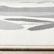 preview thumbnail 3 of 10, Cream Grey Bunny Kids Nursery Area Rug, 3'11" x 5'7"