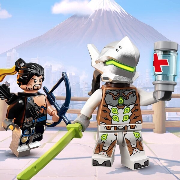 LEGO 75971 Overwatch Hanzo & Genji Building Kit, Multicolour - Bed