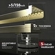preview thumbnail 18 of 27, 36-Inch Linear Shower Drain with Stainless Steel Grate - 36 inch