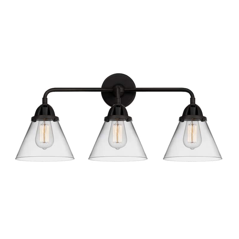 Innovations Lighting 288-3W-10-26 Cone Vanity Cone 3 Light 26" Wide
