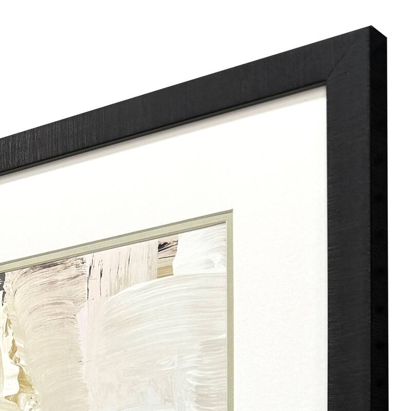 HomeRoots Set Of Two Morning Peace Brown Framed Wall Art