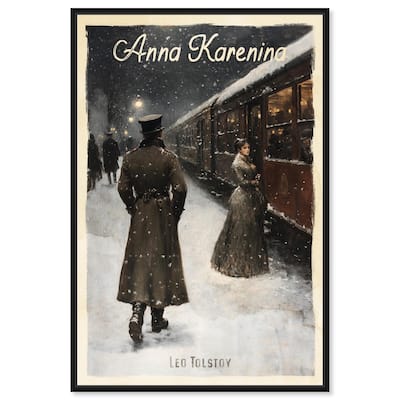 Anna Karenina Canvas by Art Remedy