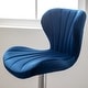 preview thumbnail 8 of 75, Roundhill Furniture Ellston Upholstered Adjustable Swivel Barstools, Set of 2