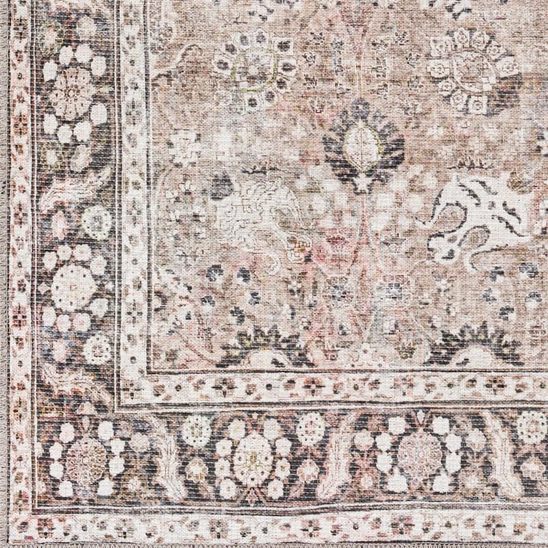 Livabliss Colin Traditional Washable Area Rug