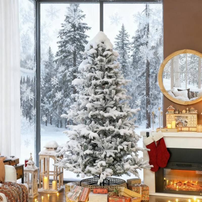 9 ft Artificial Christmas Tree with Realistic Branches - Green