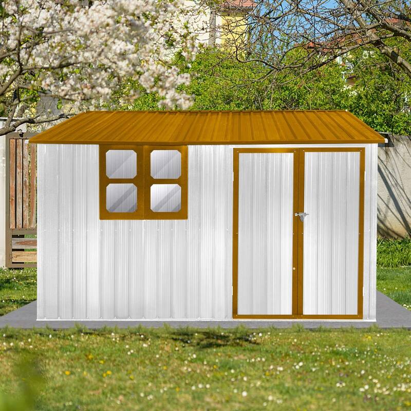 10'x8' Outdoor Metal Storage Shed