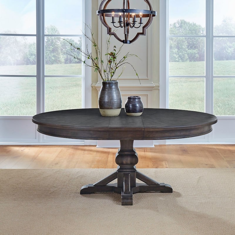 Paradise Valley Saddle Brown Oak Dining Table - Various Size Options - 72 Inch