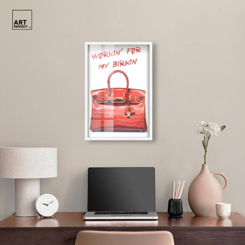 Doll Memories - Red Dream Shadowbox by Art Remedy