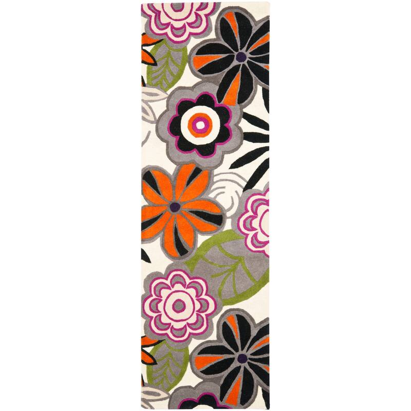 SAFAVIEH Handmade Soho Arianna Floral N.Z. Wool Rug