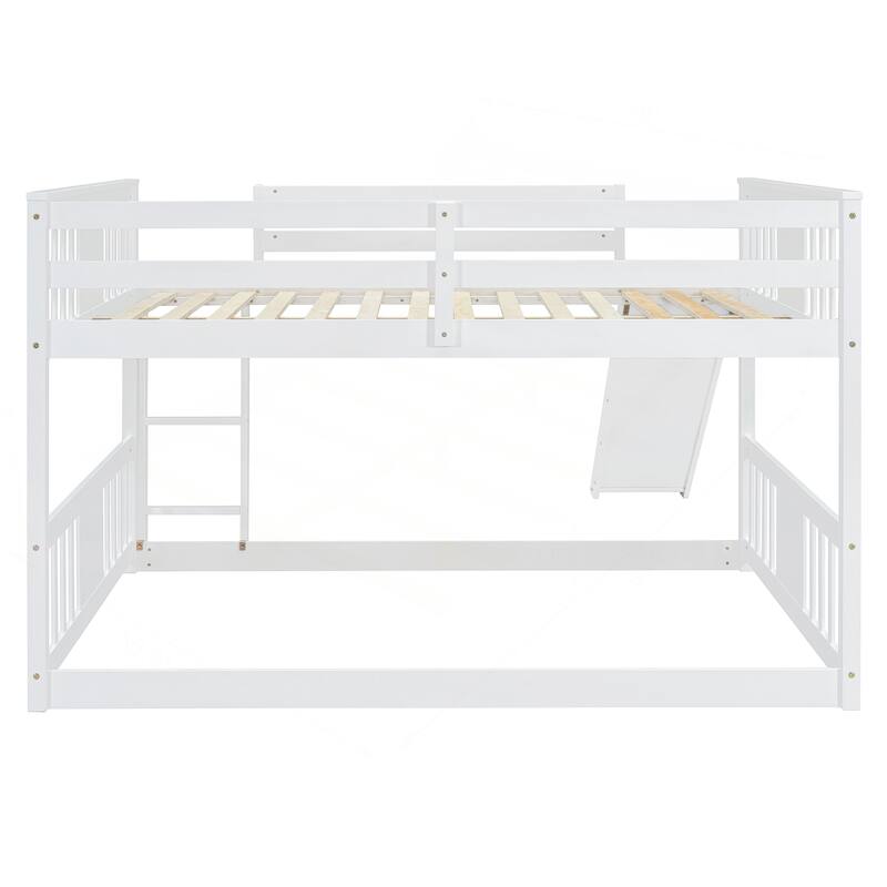 Versatile and Sturdy Full Over Full Bunk Bed for Kids and Adults