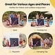 preview thumbnail 20 of 45, Costway Jumbo 4-to-Score 4 in A Row Board Game Set Outdoor Indoor Kids