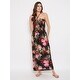preview thumbnail 32 of 37, Oussum Maxi Dress Floral Pattern Long Tube Dress Polyester Sleeveless Dresses Party resort Summer wear