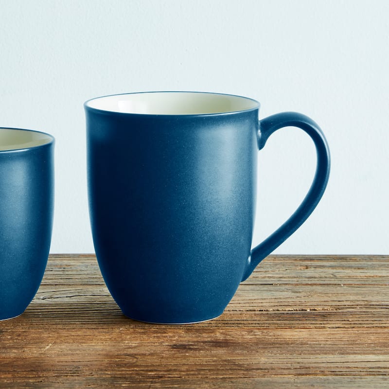 Noritake Colorwave Set Of 4 XL Large Mugs, 18 Oz.