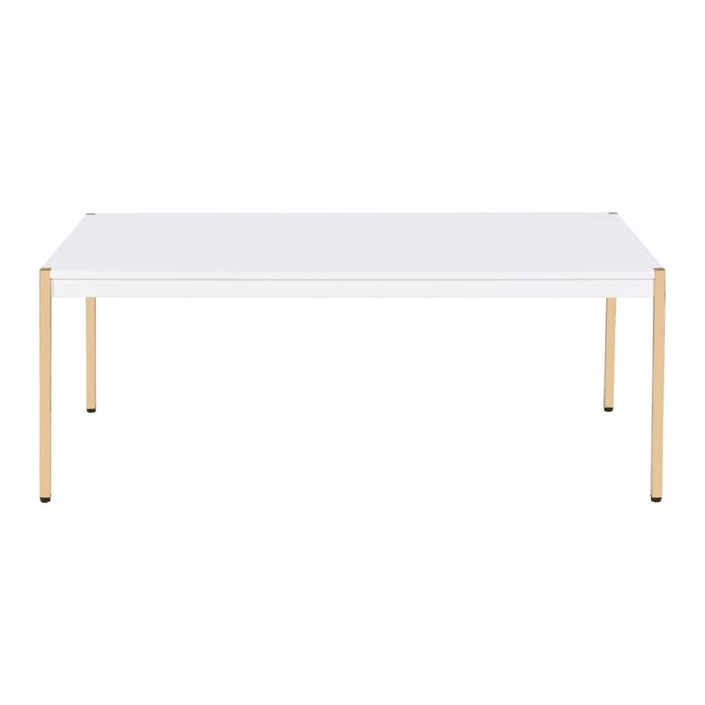 Rectangular Wooden Top Coffee Table