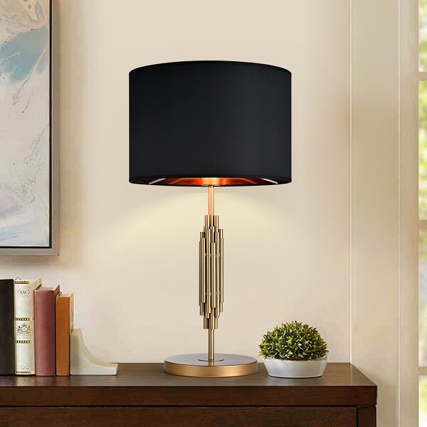 Pathra Matte Gold with 1 Light Bulb Table Lamp On Sale Bed Bath Beyond 31060589