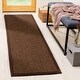 preview thumbnail 88 of 87, SAFAVIEH Natural Fiber Giesela Sisal Rug 2' x 12' Runner - Chocolate - Runner