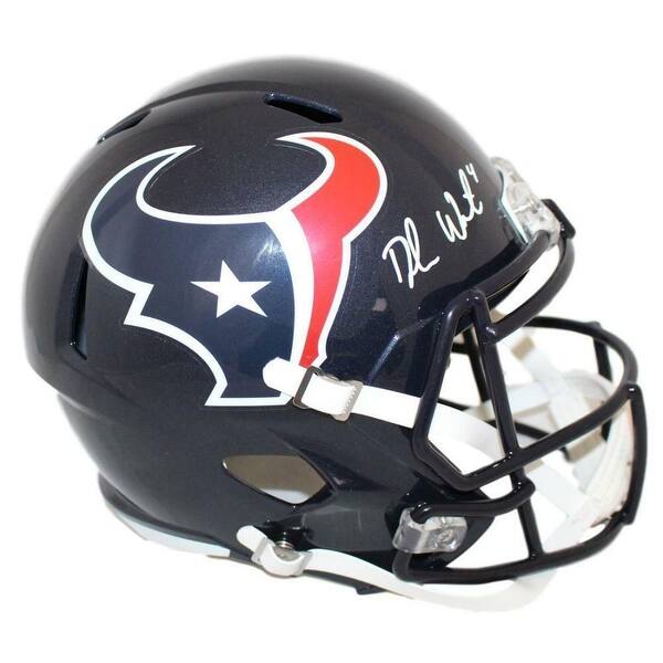 Shop Deshaun Watson Autographed Houston Texans Speed Replica Helmet Jsa Black 5 X 8 Overstock 25453420