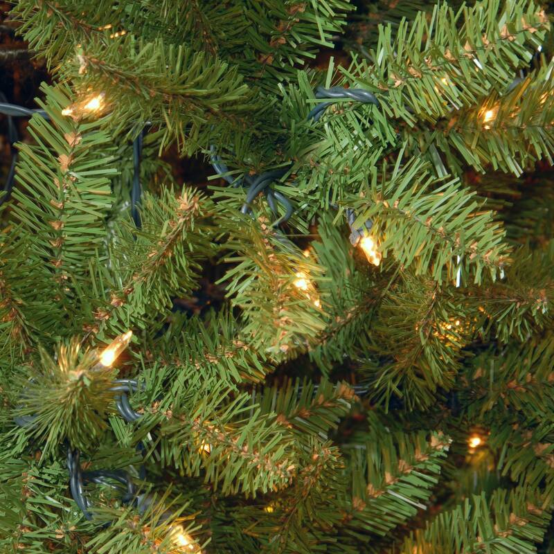National Tree Company 7 ft. Pre-Lit Kingswood Pencil Christmas Tree - 7 Foot