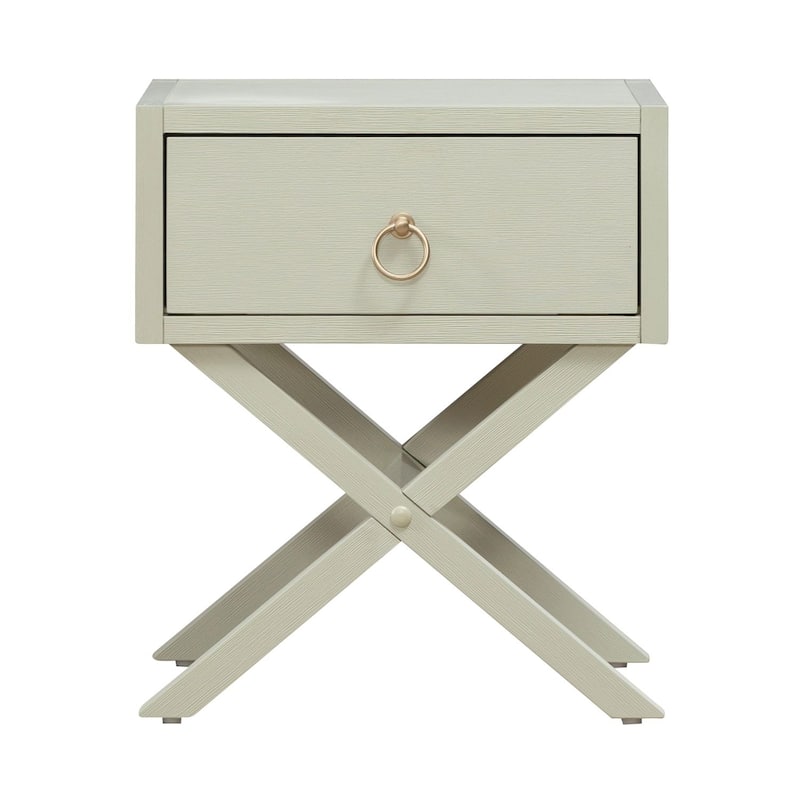 Liberty FurnitureEast End 1 Drawer Accent Table Green Mist - Width19" x Depth16" x Height 22"