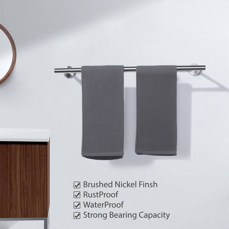 WOWOW Mutiple length Wall Mounted Stainless Steel Towel Bar