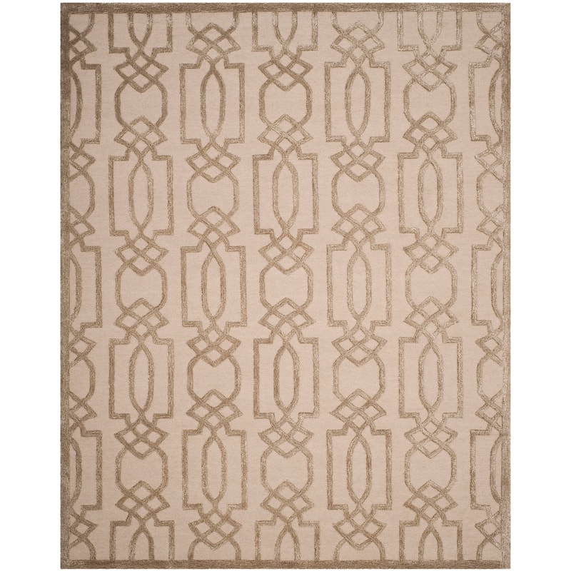 SAFAVIEH Handmade Bella Sakurako Modern Floral Wool Rug