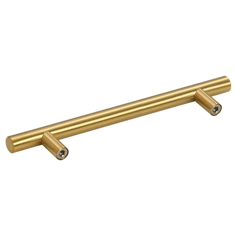 vidaXL Cabinet Handle Set Stainless Steel Medium