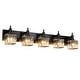 preview thumbnail 120 of 182, 2/3/4-Light Modern Bathroom Crystal Vanity Light Wall Sconces