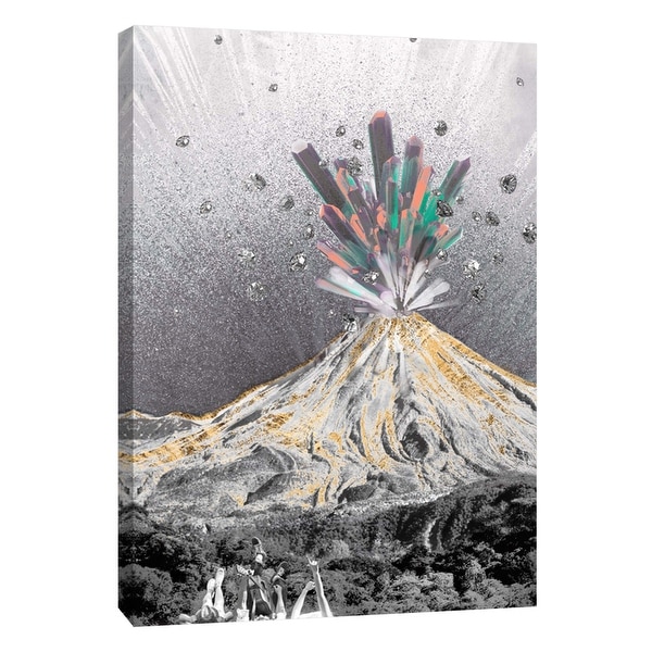 PTM Images 9-105833 PTM Canvas Collection 10" x 8" - "Crystal Explosion" Giclee Forests and Mountains Art Print on Canvas