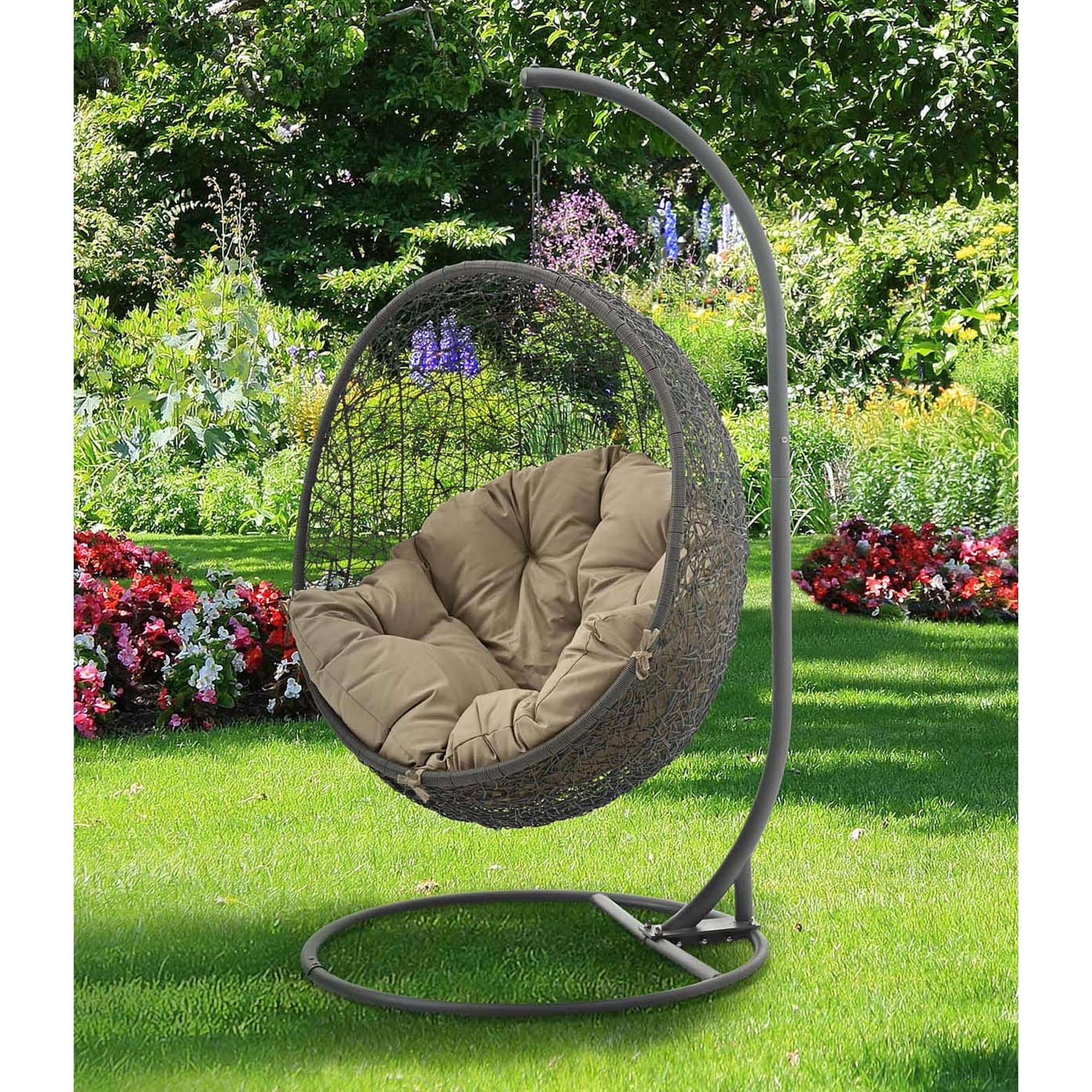 Mocha hot sale hanging chair