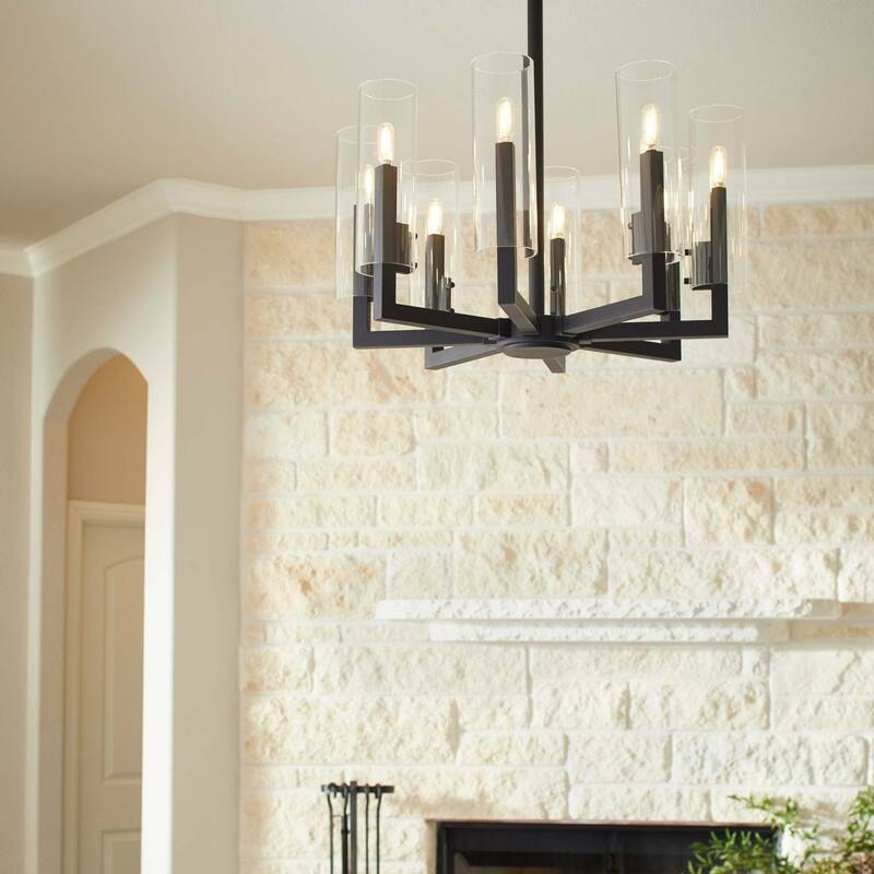 Quorum International 6277-8 Harbin 8 Light 26" Wide Chandelier