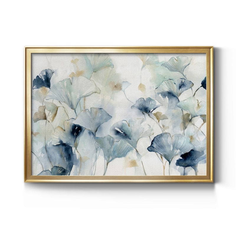 Glorious Ginkgo Premium Framed Canvas - Ready to Hang - 18.5X24.5 - Gold