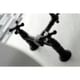 preview thumbnail 6 of 12, Kingston Brass Heritage 1.8 GPM Wall Mounted Bridge Kitchen Faucet
