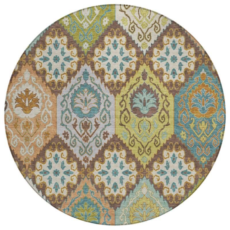 Machine Washable Indoor/ Outdoor Global Bayfield Chantille Rug