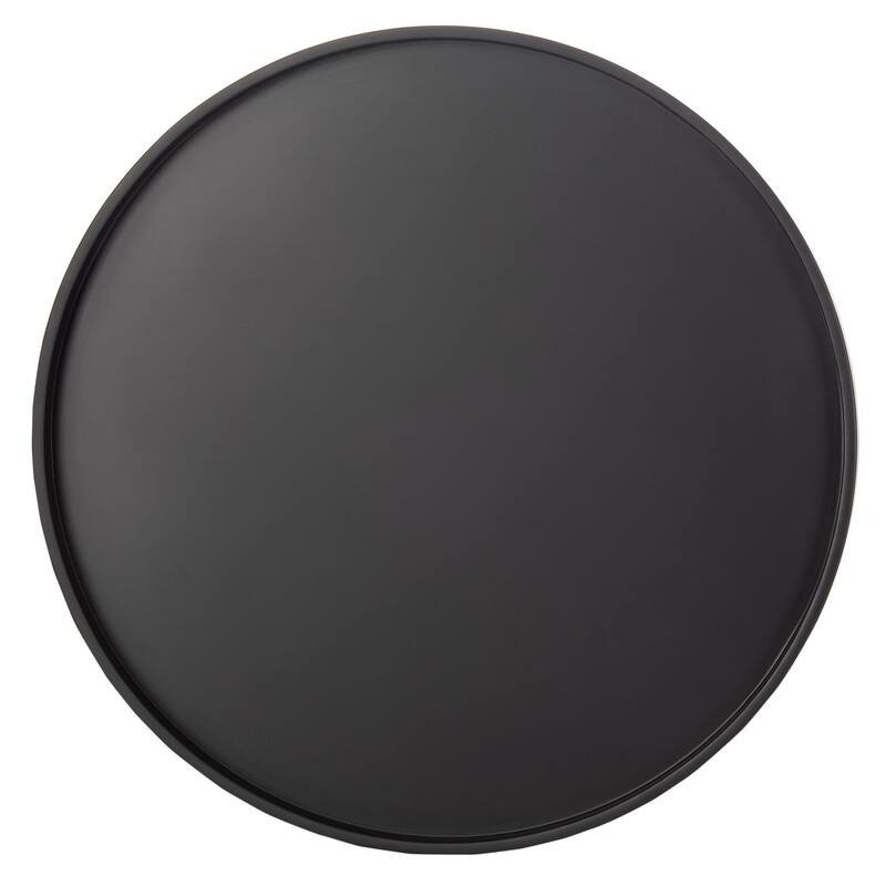 SAFAVIEH Luissa Round Tray Top Side Table - 23.6" x 23.6" x 17.7" - 23.6" x 23.6" x 17.7" - 24Wx24Dx18H
