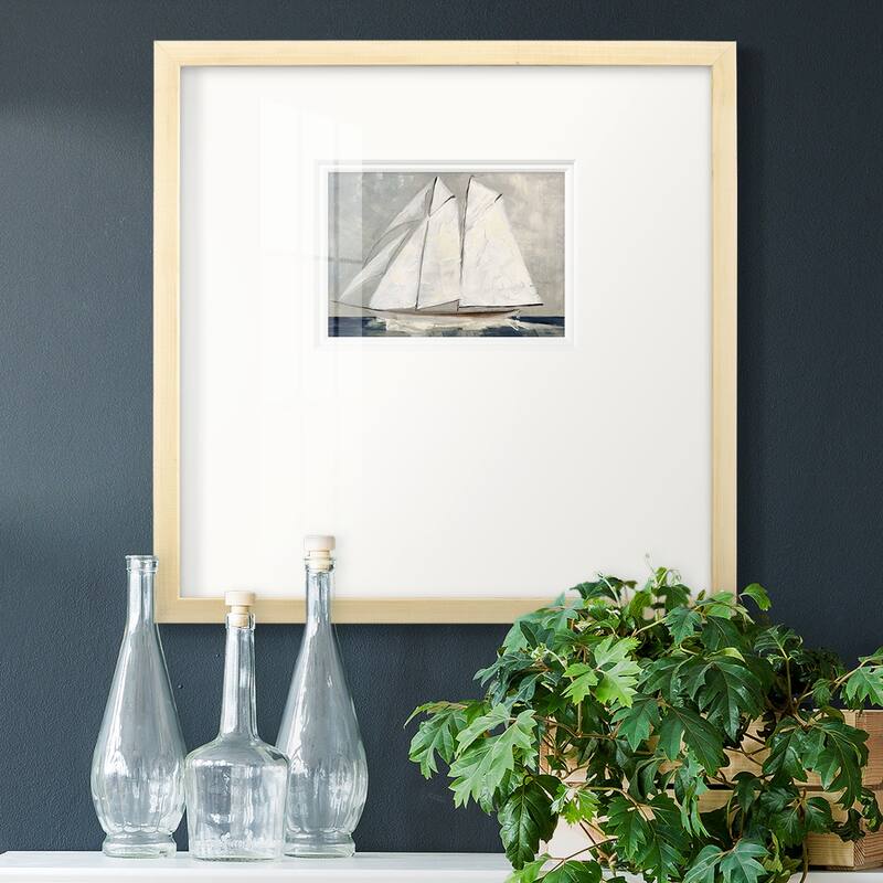 Setting SailPremium Framed Print