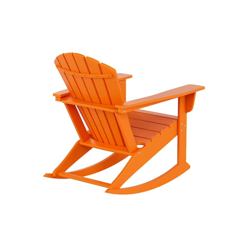 Laguna Hdpe All Weather Outdoor Patio Rocking Chair