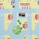 preview thumbnail 4 of 12, Ray Star Baby mat GreatExtra Thick happy road