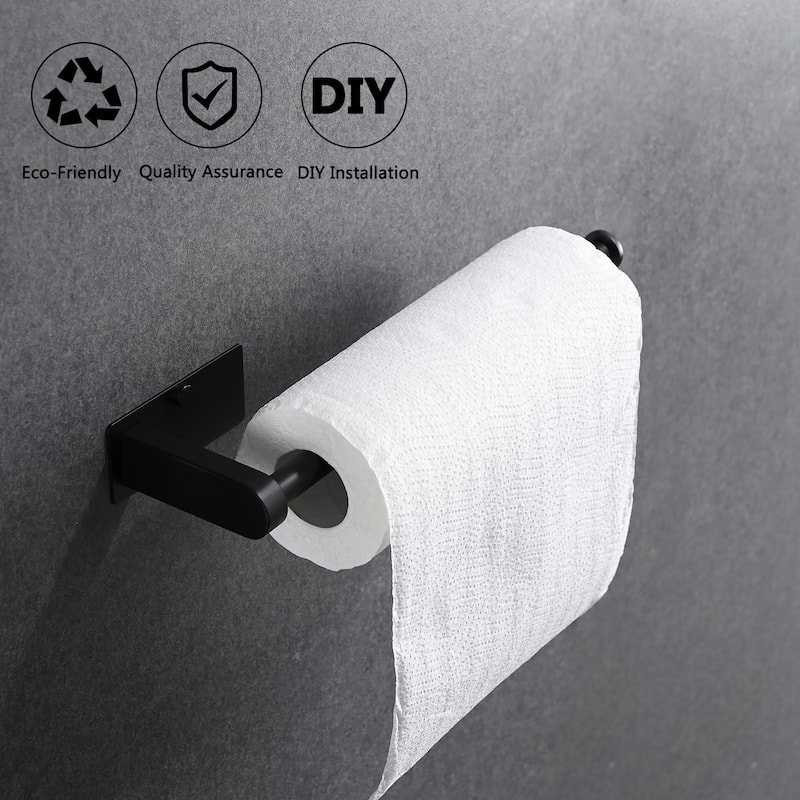 2-Piece Under Cabinet Wall-Mount Paper Towel Holder