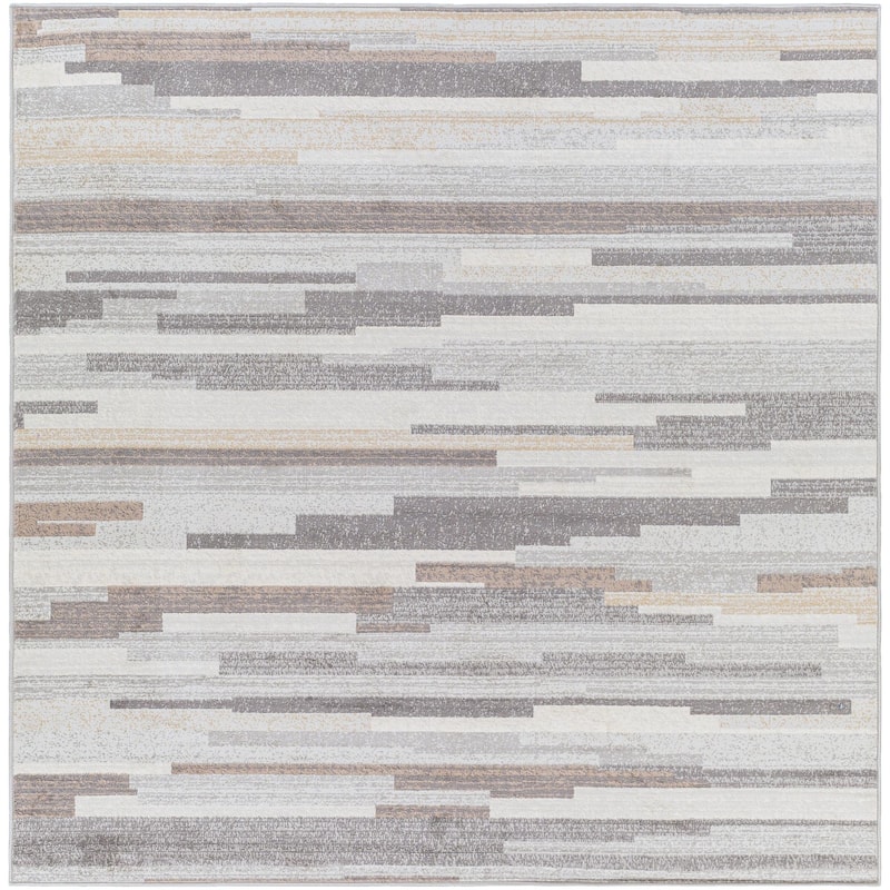 Livabliss Roma Minimalist Medallion Area Rug