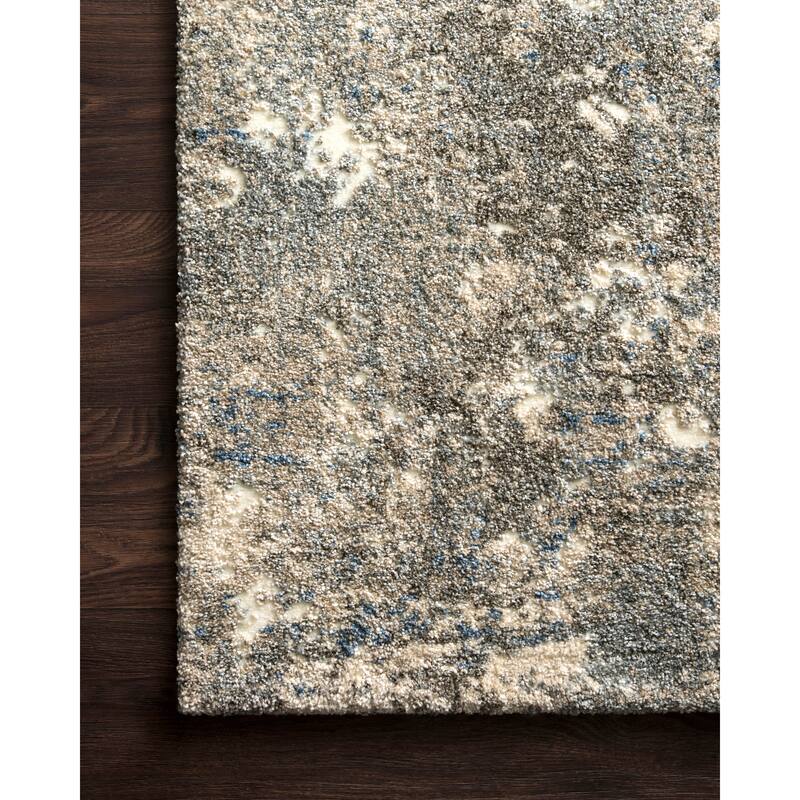 Alexander Home Mid-Century Modern Slate Abstract Area Rug